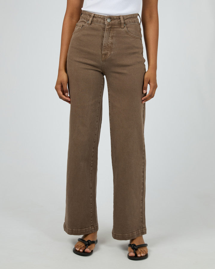 Jacqui Wide Leg - Cocoa