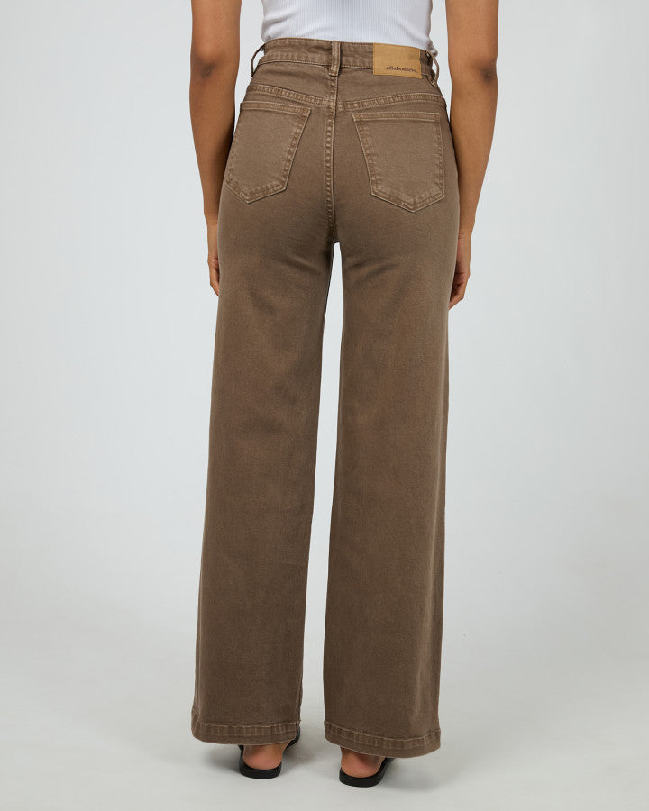 Jacqui Wide Leg - Cocoa