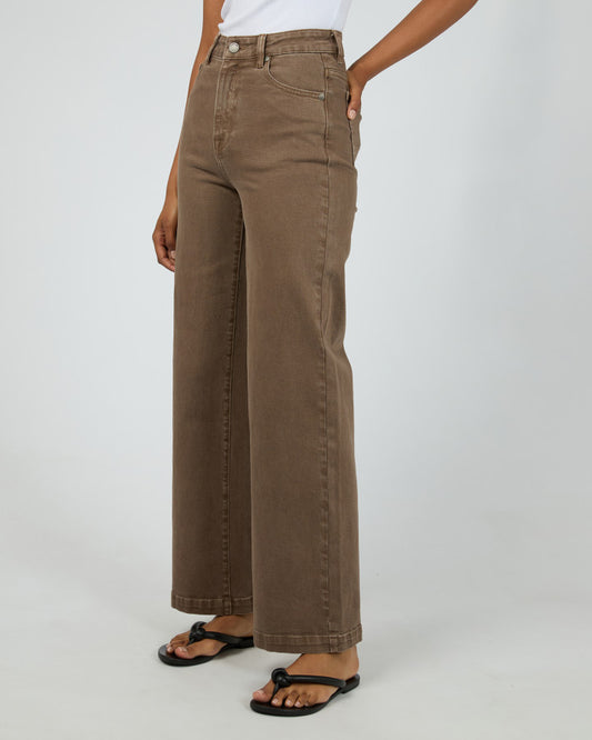 Jacqui Wide Leg - Cocoa