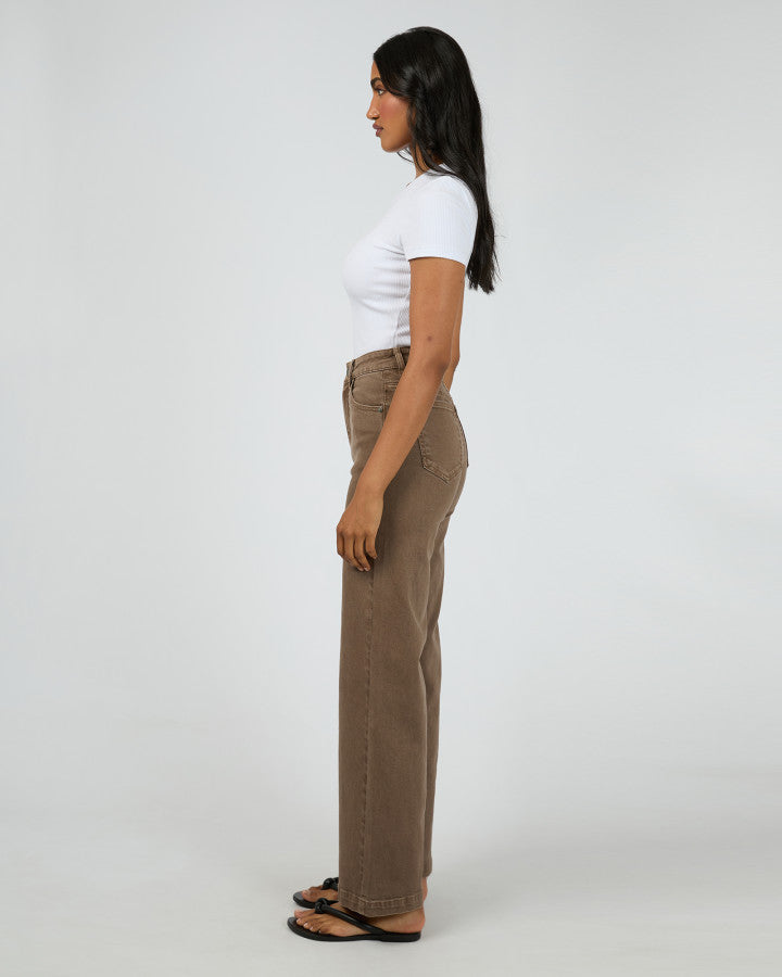 Jacqui Wide Leg - Cocoa