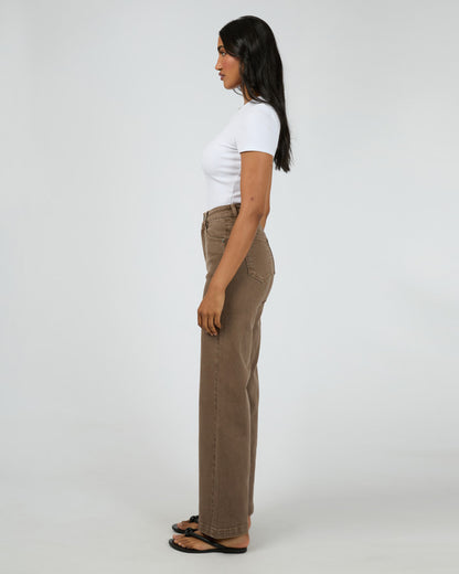 Jacqui Wide Leg - Cocoa