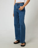Jacqui Wide Leg - Denim
