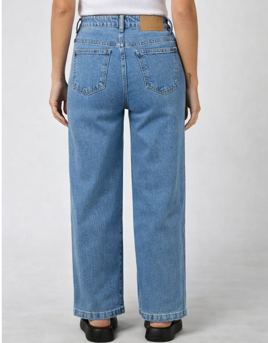 Jacqui Wide Leg- Petite- Light Blue