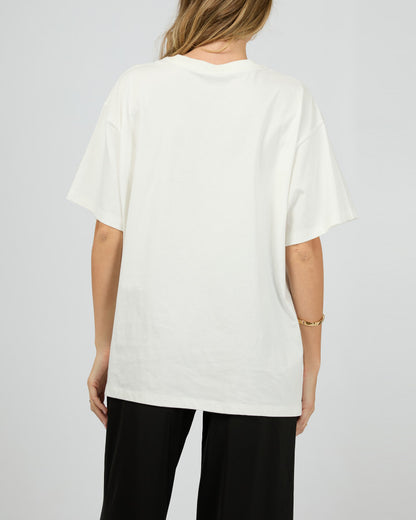 Limone Tee - Vintage White