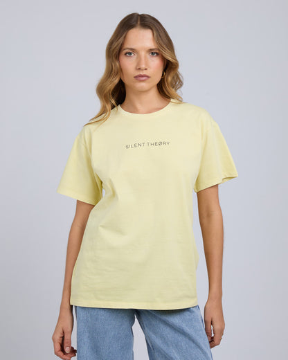 Logo Tee - Lemon