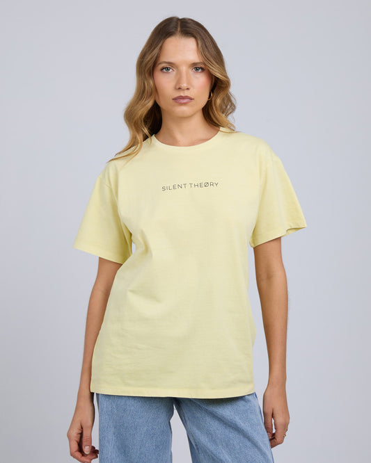 Logo Tee - Lemon