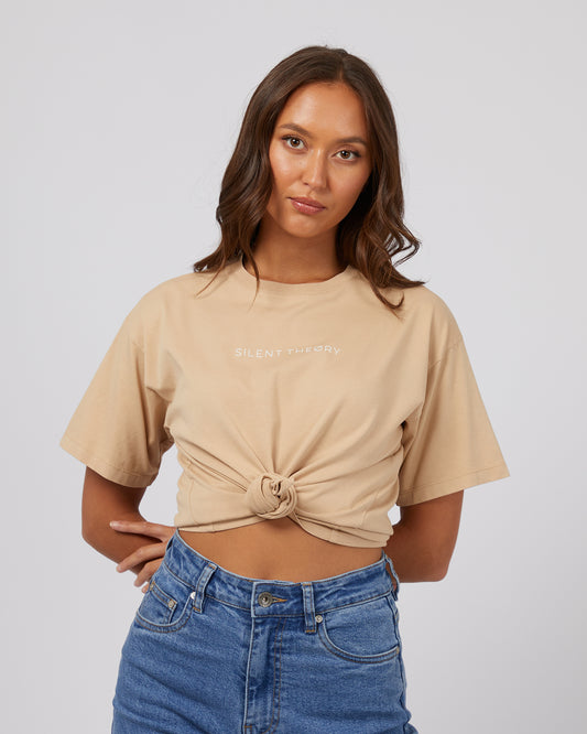 Logo Tee - Oat