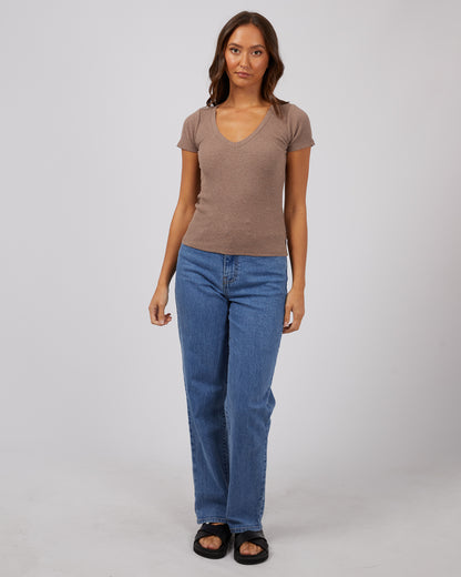 Lottie V- Neck Tee