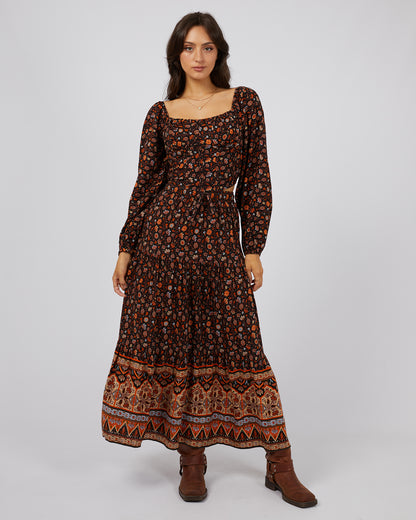 Luna Floral Maxi Skirt