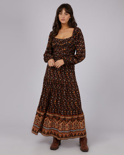 Luna Floral Maxi Skirt