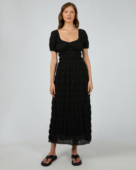 Maude Maxi Dress - Black