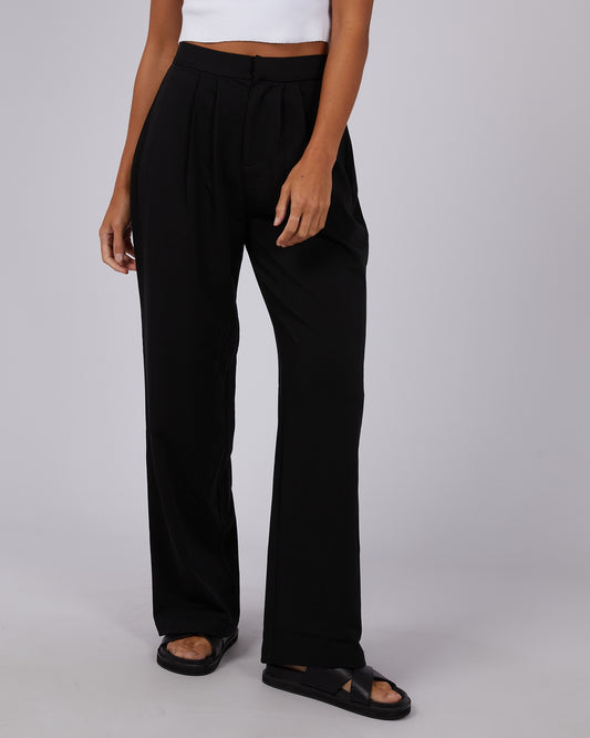 Kimmy Ponti Pants - Black