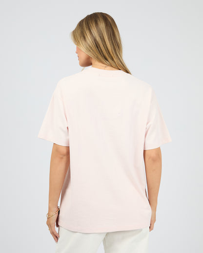 New York Diner Relaxed Tee- Pale Pink