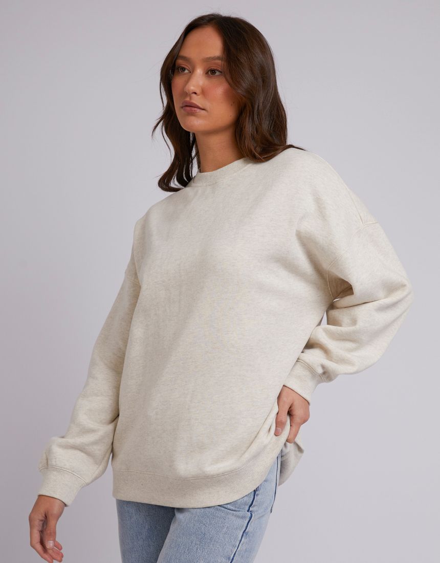 Oversized Crew - Oat