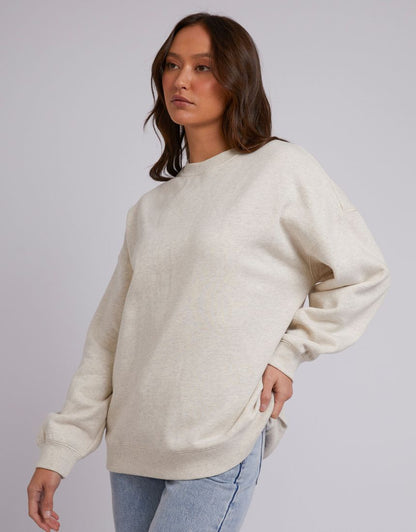 Oversized Crew - Oat
