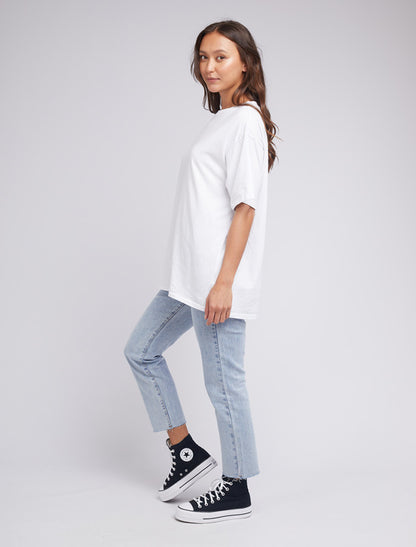 Women's Oversized Tee - White