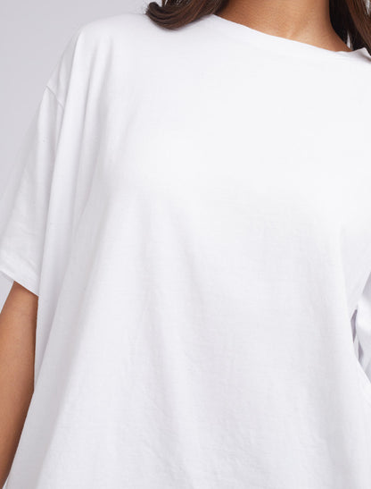 Women's Oversized Tee - White