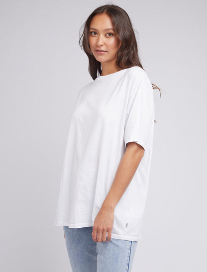 Women's Oversized Tee - White