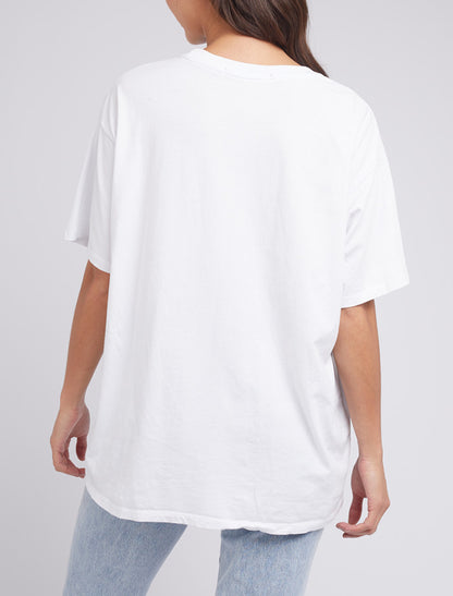 Women's Oversized Tee - White