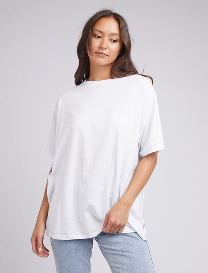 Women's Oversized Tee - White