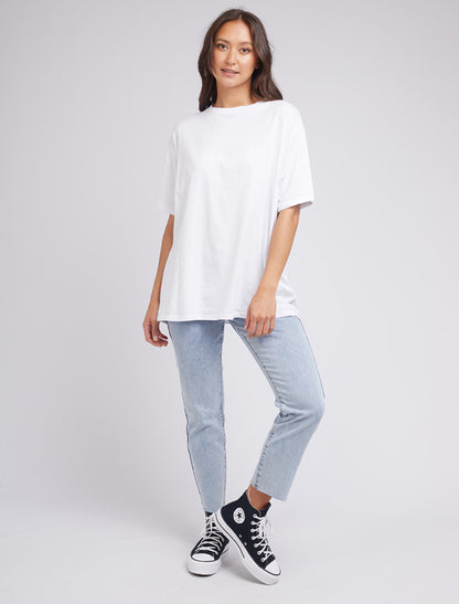 Women's Oversized Tee - White