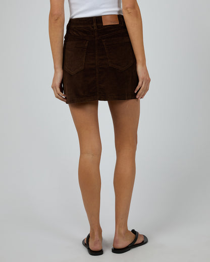 Phoenix Mini Skirt - Choc
