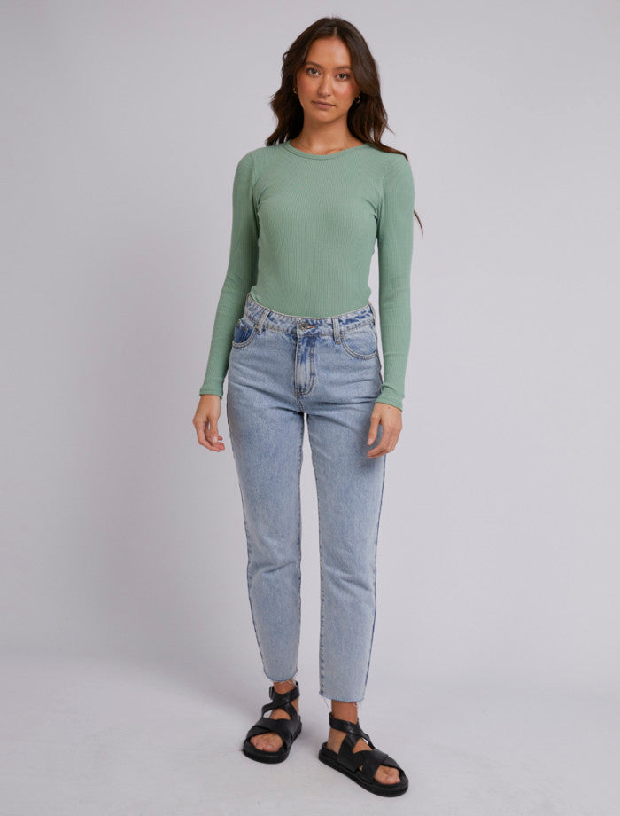 Rib Long Sleeve - Sage