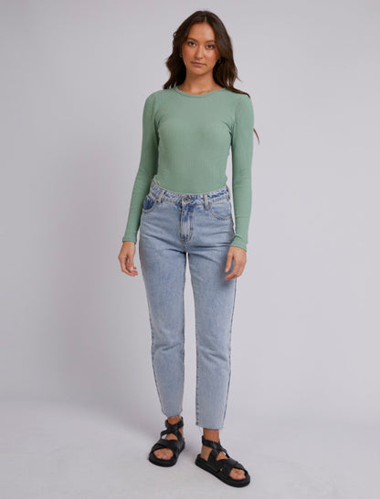 Rib Long Sleeve - Sage