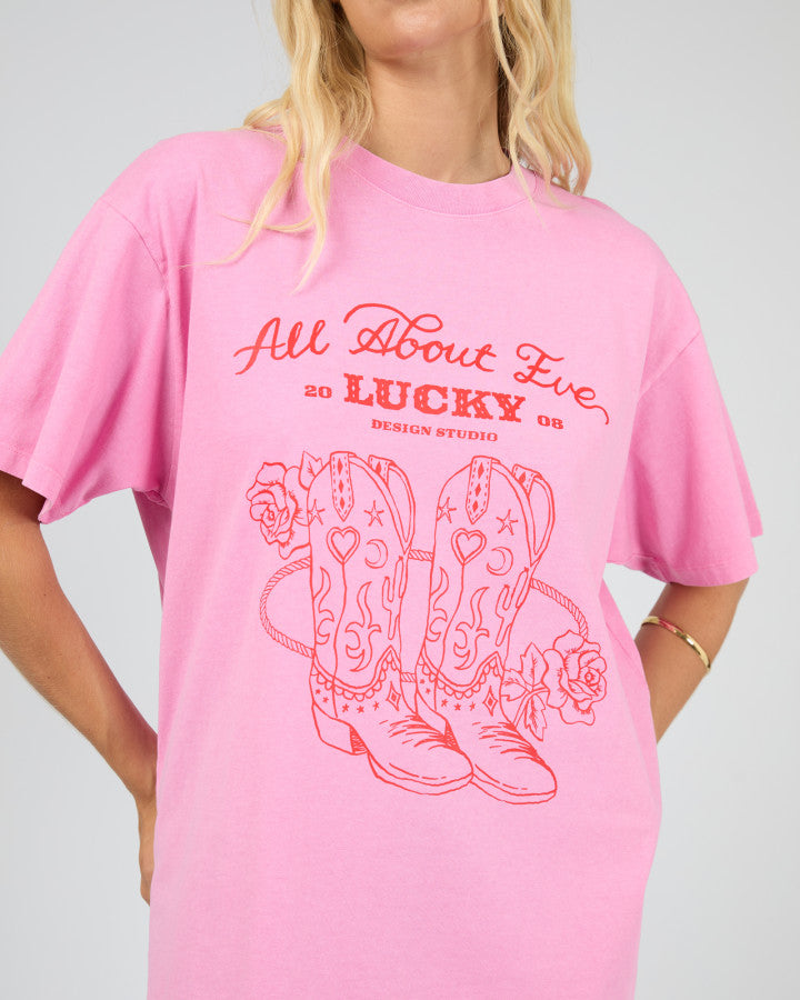 Rodeo Relaxed Tee - Pink