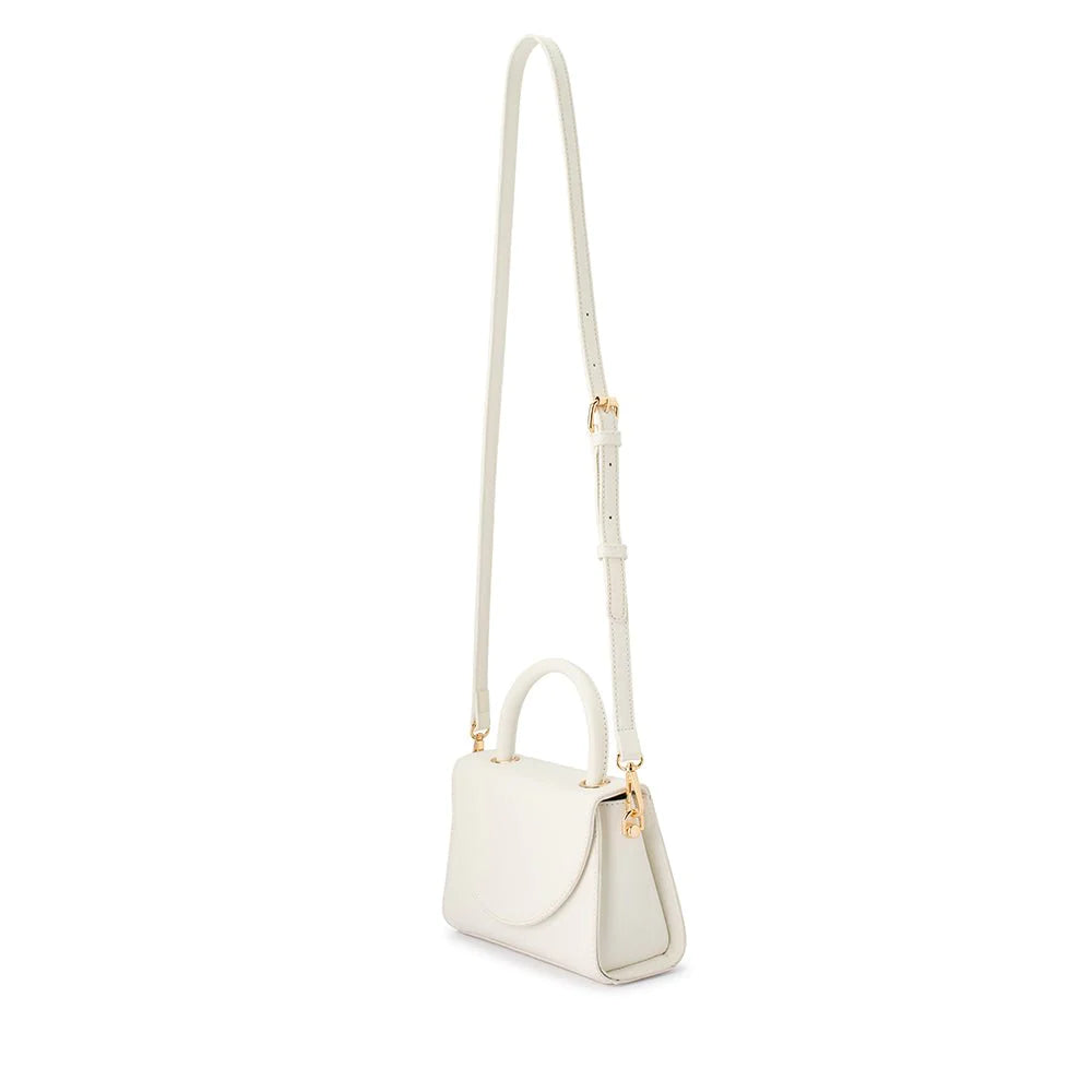 Sasha Top Handle Bag - White