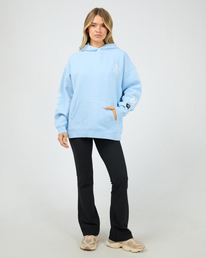 Serene Relaxed Hoodie - Blue