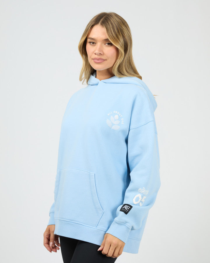 Serene Relaxed Hoodie - Blue