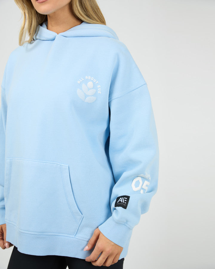 Serene Relaxed Hoodie - Blue