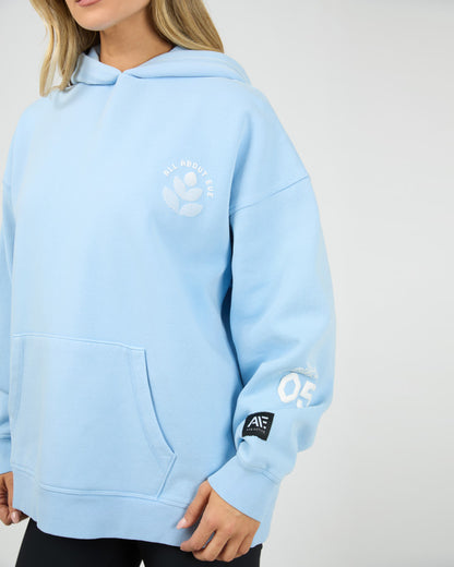 Serene Relaxed Hoodie - Blue