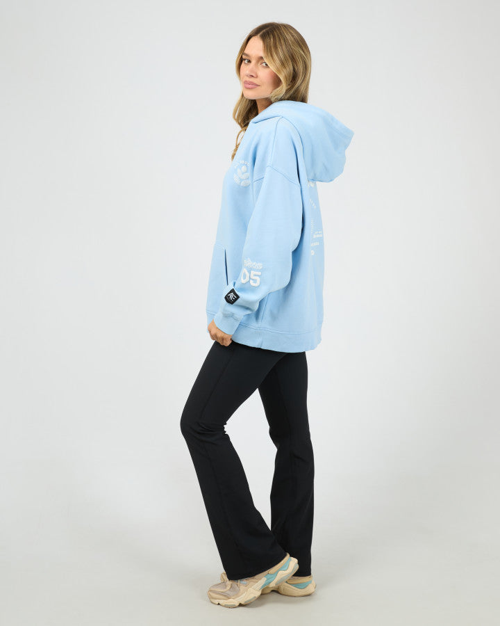 Serene Relaxed Hoodie - Blue