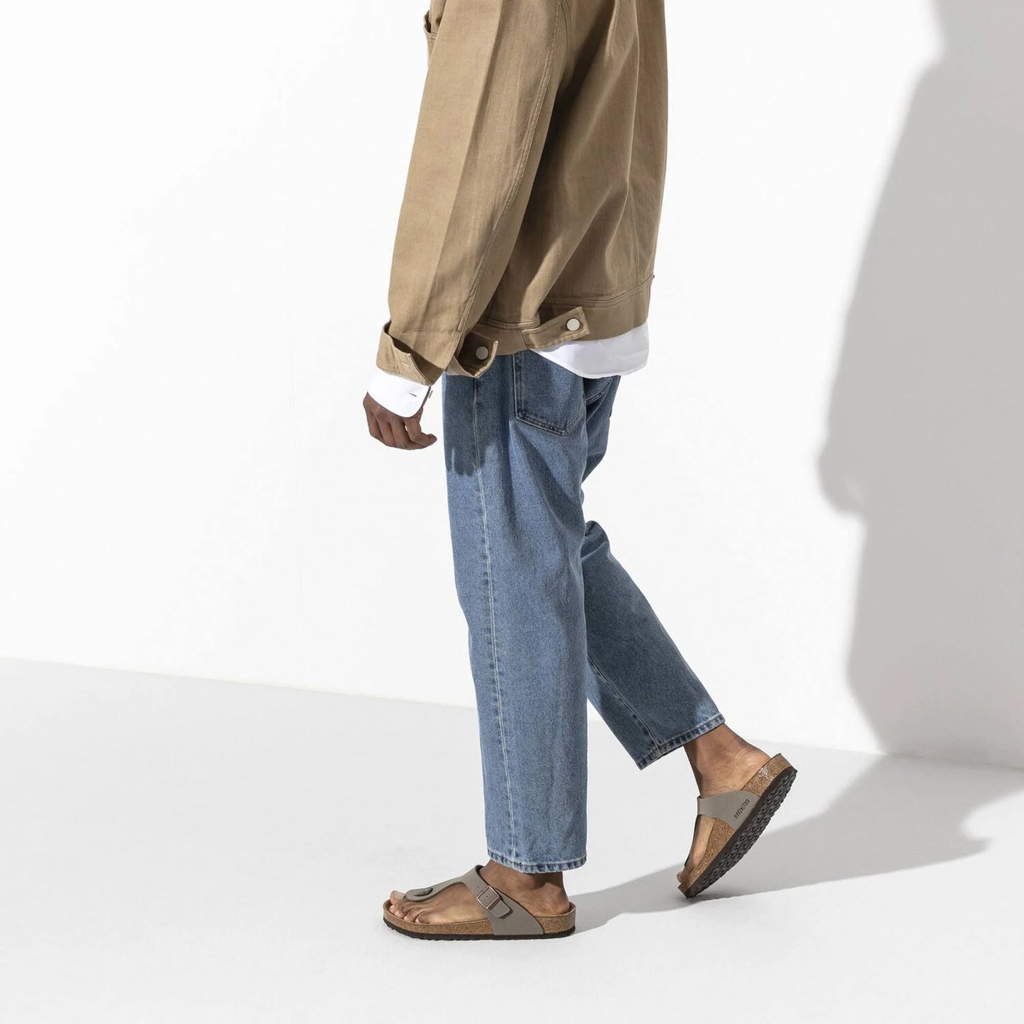 Birkenstock - Gizeh - Stone - Regular