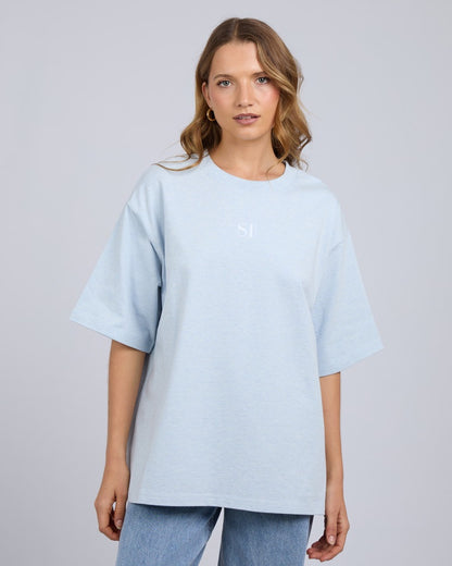 Silent Luxe Tee - Blue