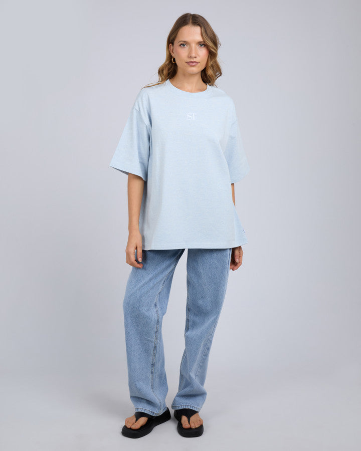 Silent Luxe Tee - Blue