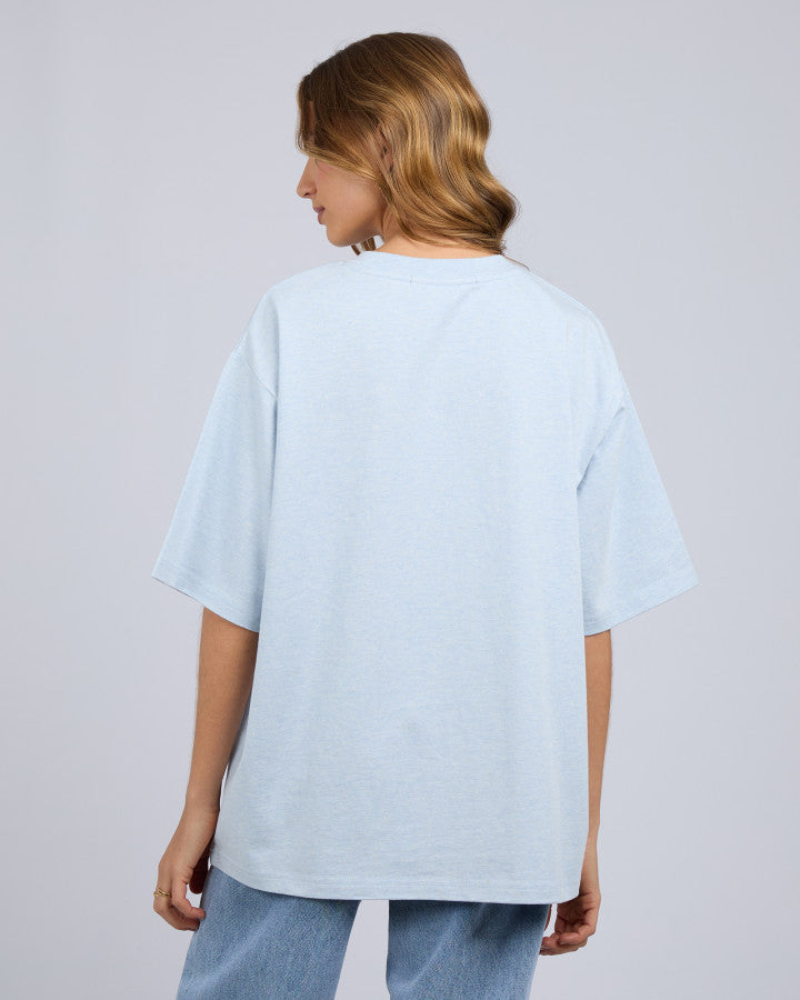 Silent Luxe Tee - Blue