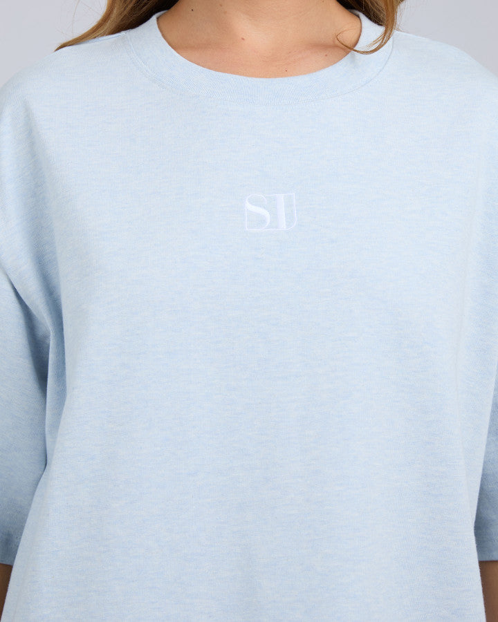 Silent Luxe Tee - Blue