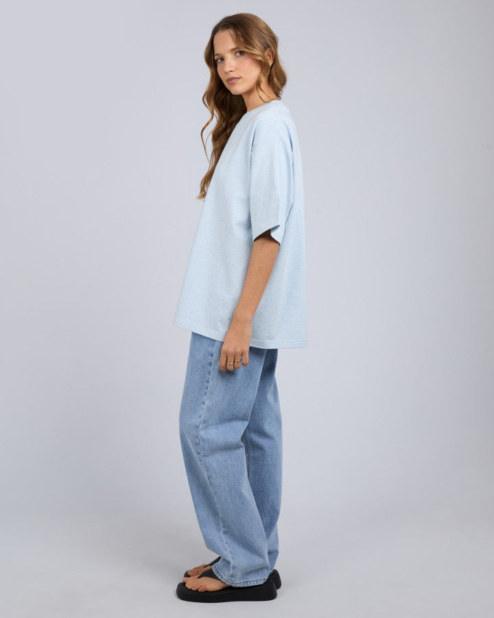 Silent Luxe Tee - Blue