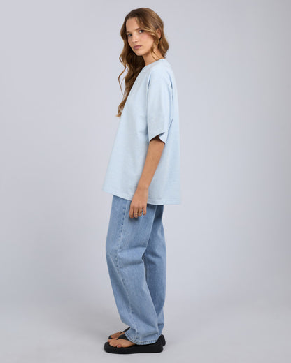 Silent Luxe Tee - Blue