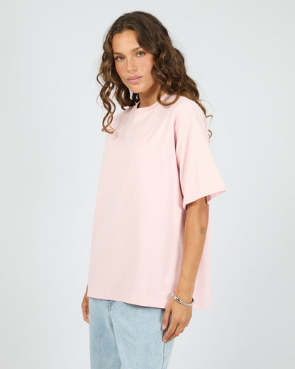 Silent Luxe Tee- Pale Pink