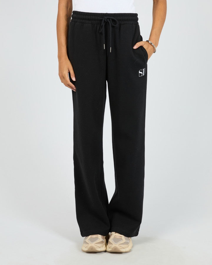 Silent Luxe Trackpant - Black