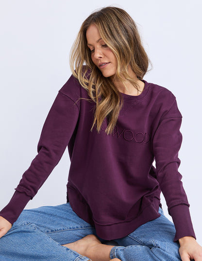 Simplified Crew- Plum