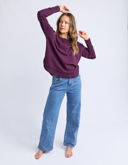 Simplified Crew- Plum