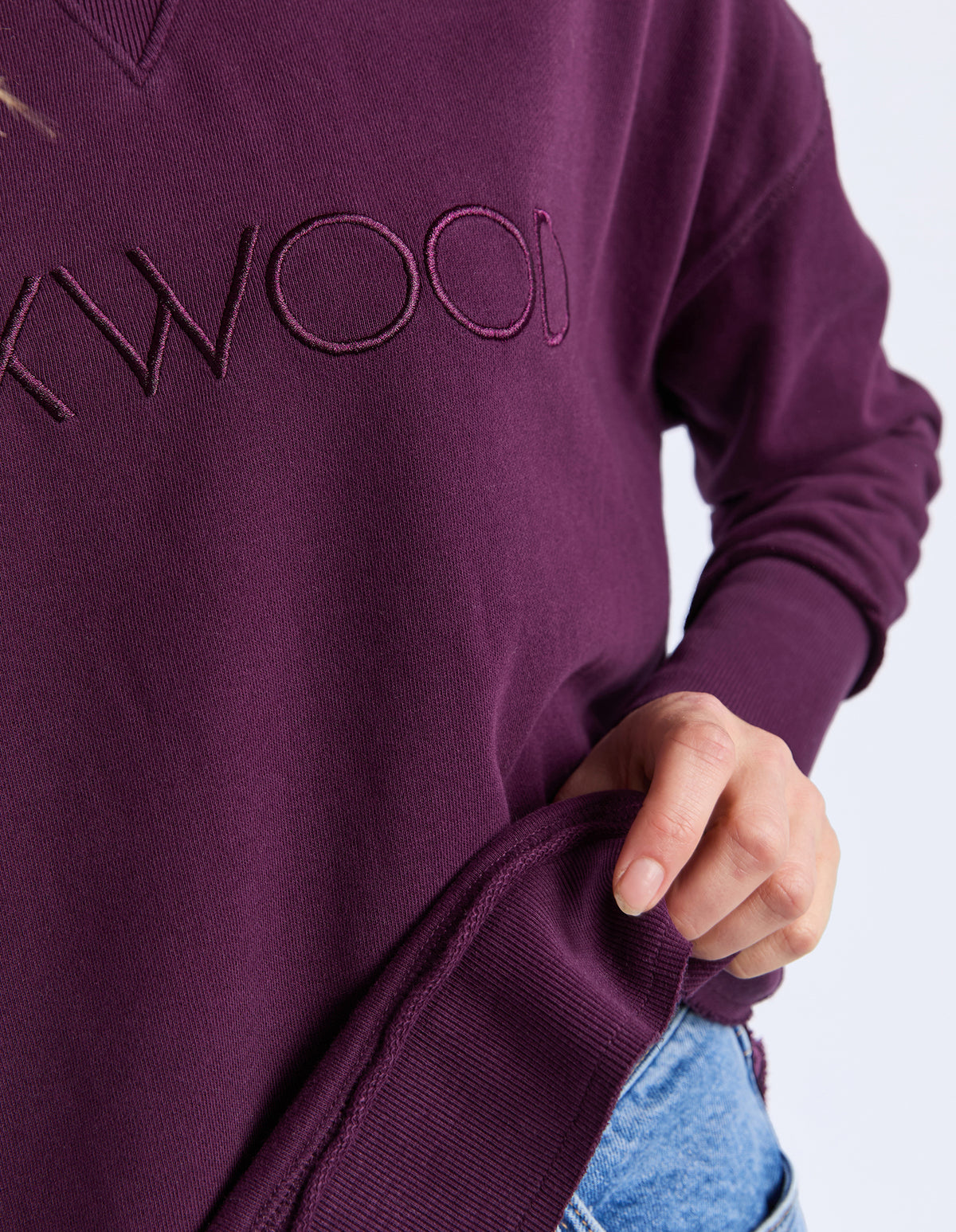 Simplified Crew- Plum