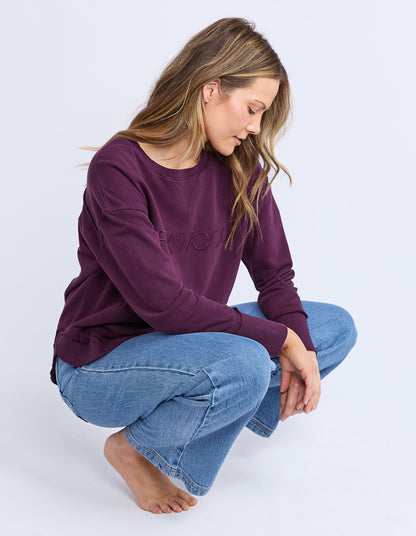 Simplified Crew- Plum