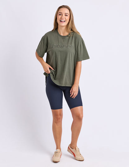Simplified Tee- Khaki