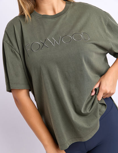 Simplified Tee- Khaki